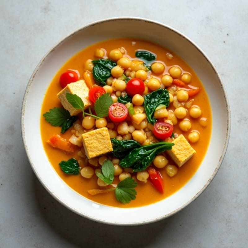 Creamy Coconut Curry Chickpea Stew