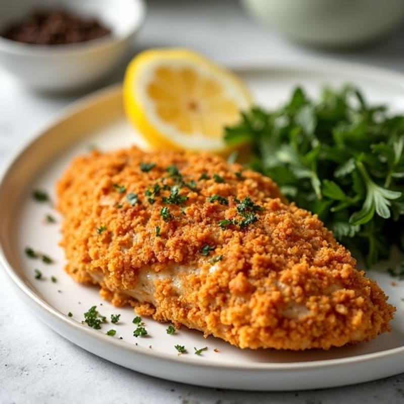Crispy Baked Almond-Crusted Chicken