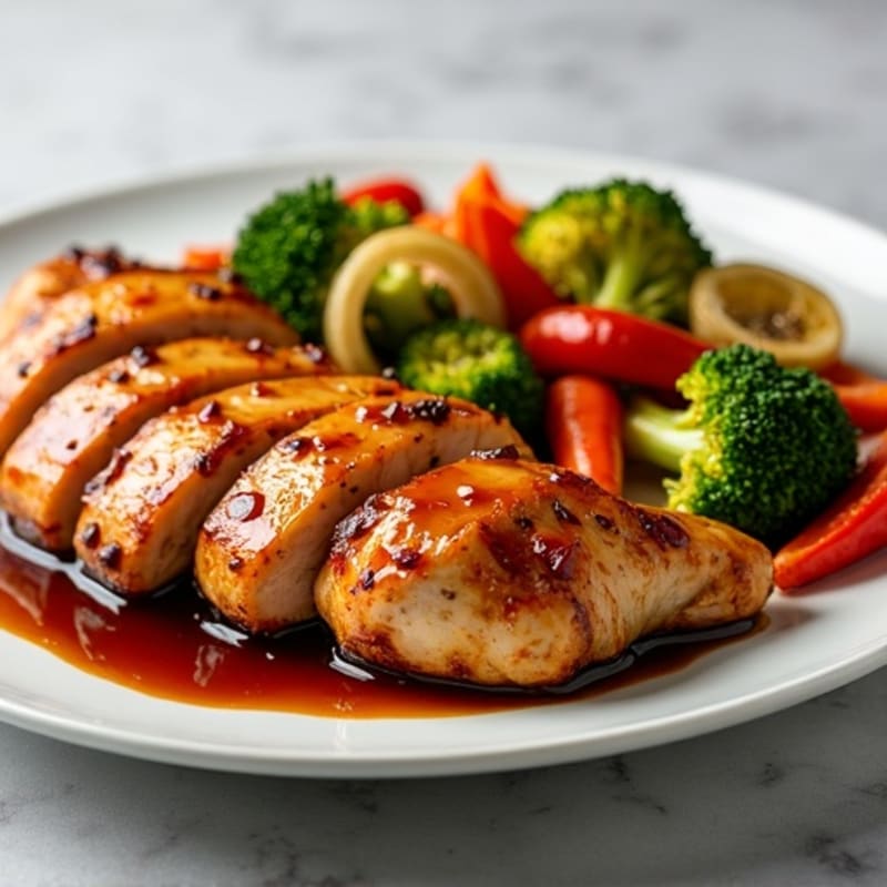 Sheet Pan Teriyaki Chicken and Crispy Veggies