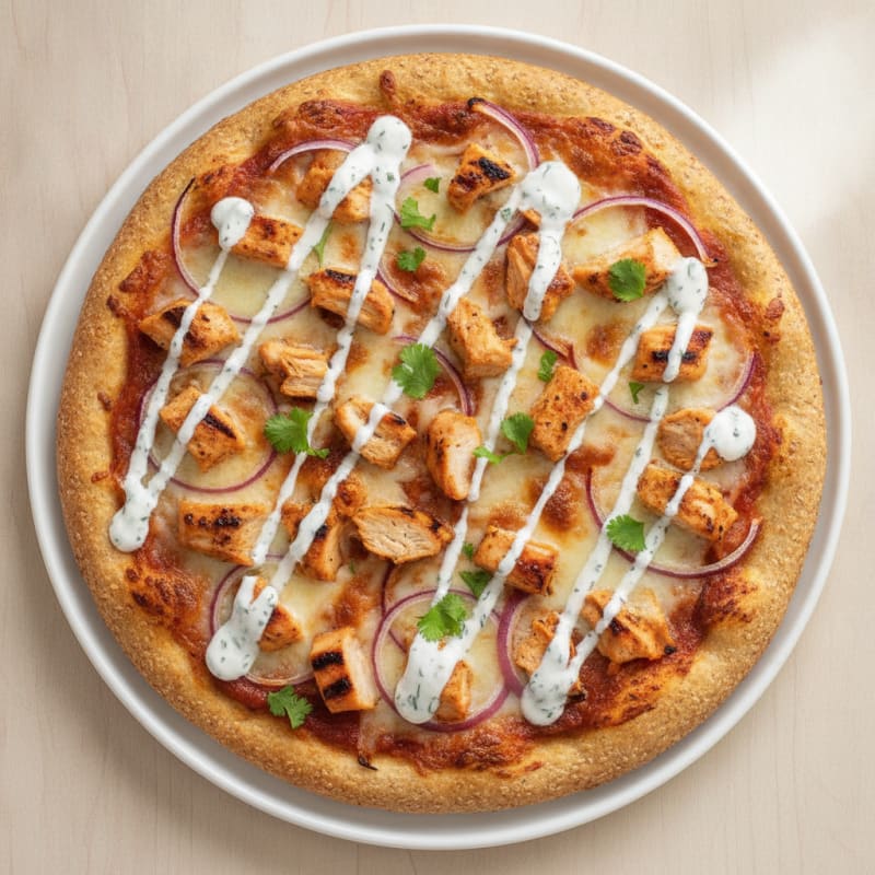 BBQ Ranch Chicken Pizza
