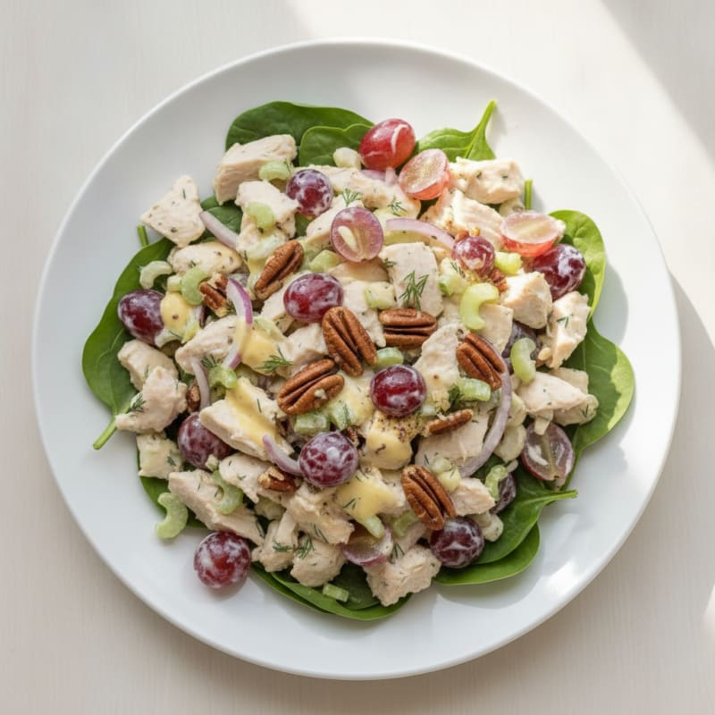 Chicken Salad with Grapes and Pecans