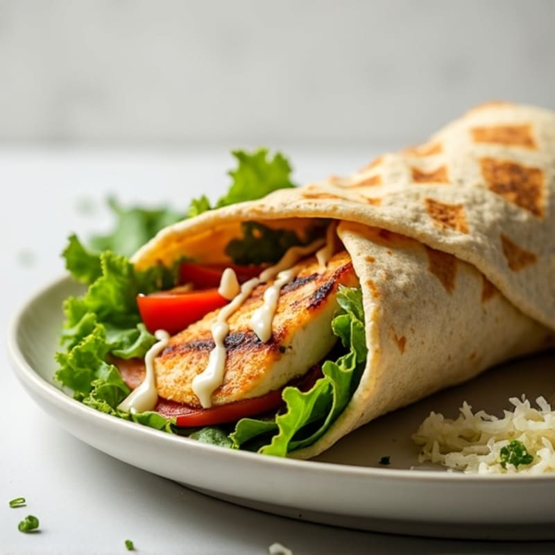 Grilled Chicken Caesar Wrap