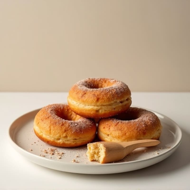 Protein-Packed Baked Almond Flour Donuts
