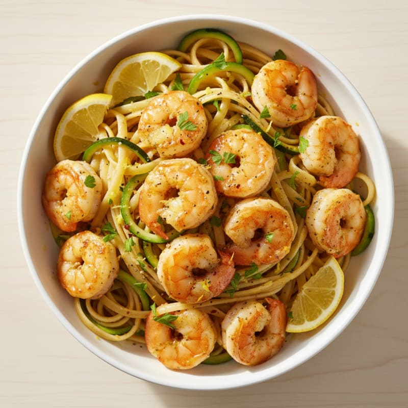 Zesty Garlic Butter Shrimp Scampi