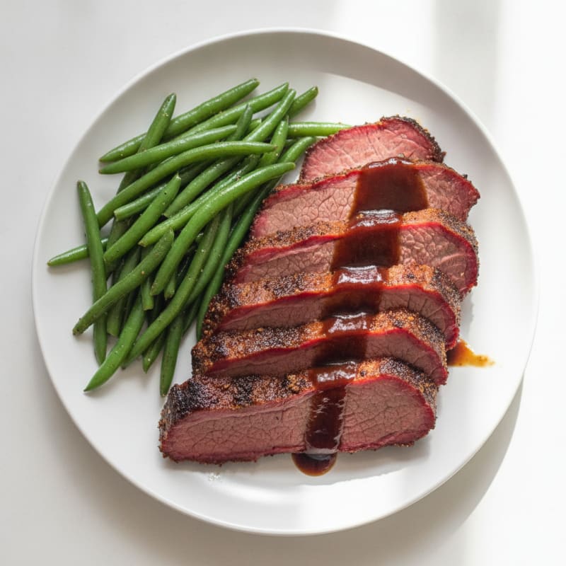 Texas Smoked Brisket with BBQ Glaze