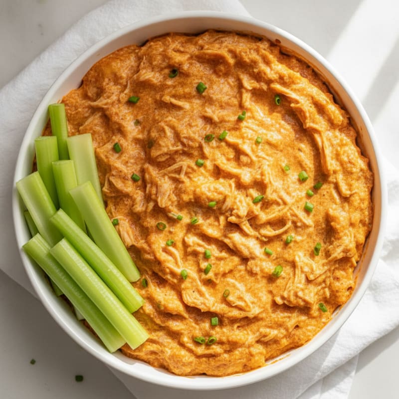 Protein-Packed Buffalo Chicken Dip