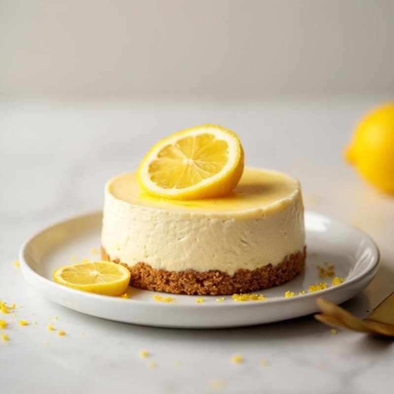 Creamy Greek Yogurt Protein Cheesecake