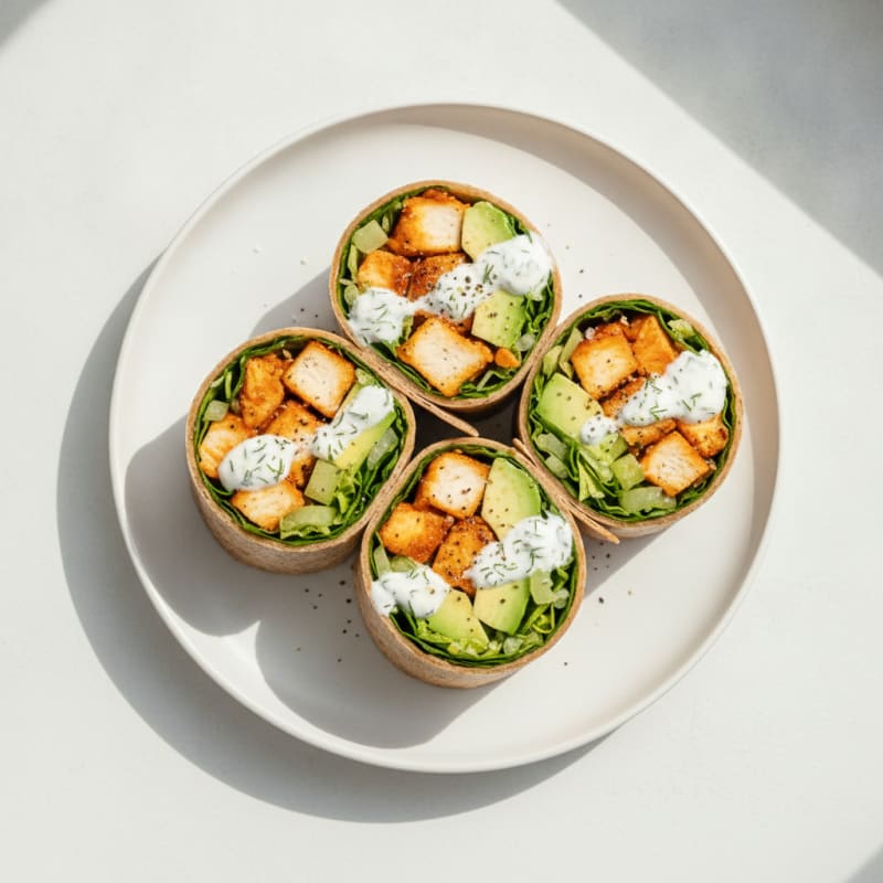 Buffalo Ranch Chicken Wrap