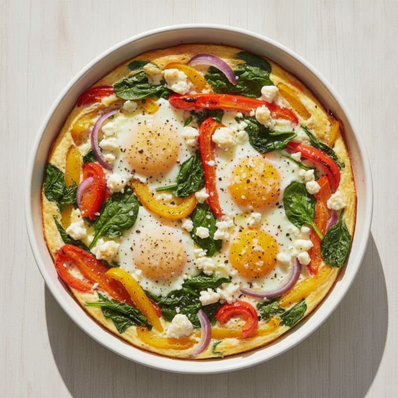 Sheet Pan Eggs with Roasted Vegetables