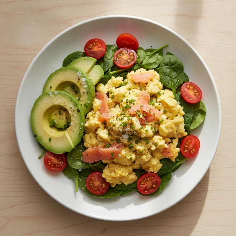 Avocado, Egg, and Tomato Bowl