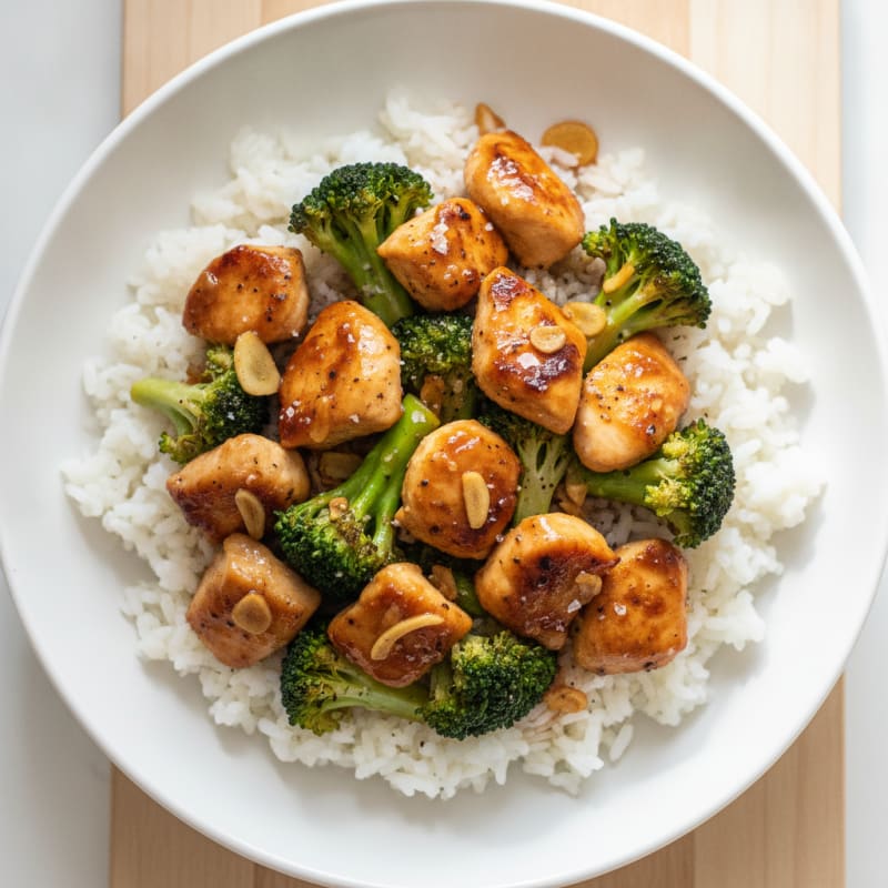 Teriyaki Chicken and Broccoli Rice Bowl