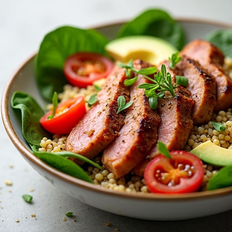 Fresh Tuna and Quinoa Power Bowl