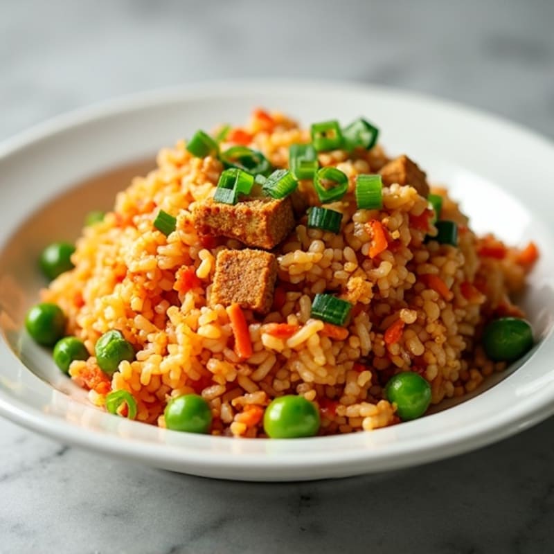 Crispy Cauliflower Kimchi Fried Rice