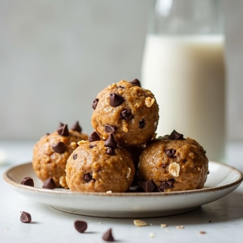No-Bake Chewy Protein Cookie Dough Bites