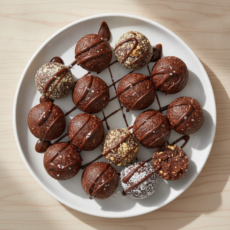 Chocolate Date Energy Bites