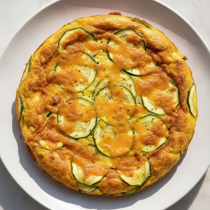 Cheesy Zucchini Frittata