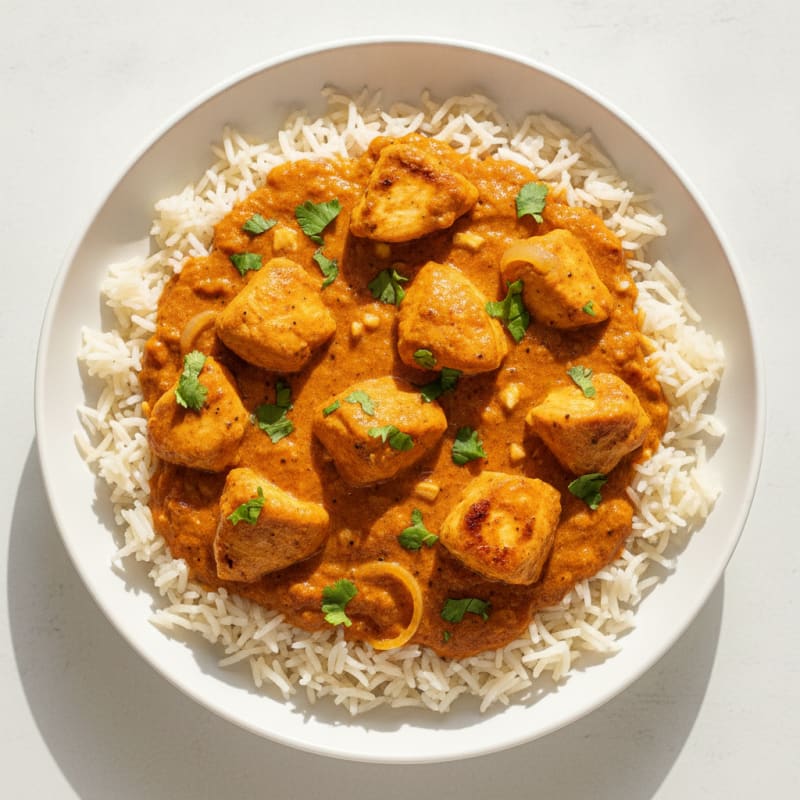 Chicken Tikka Masala with Basmati Rice