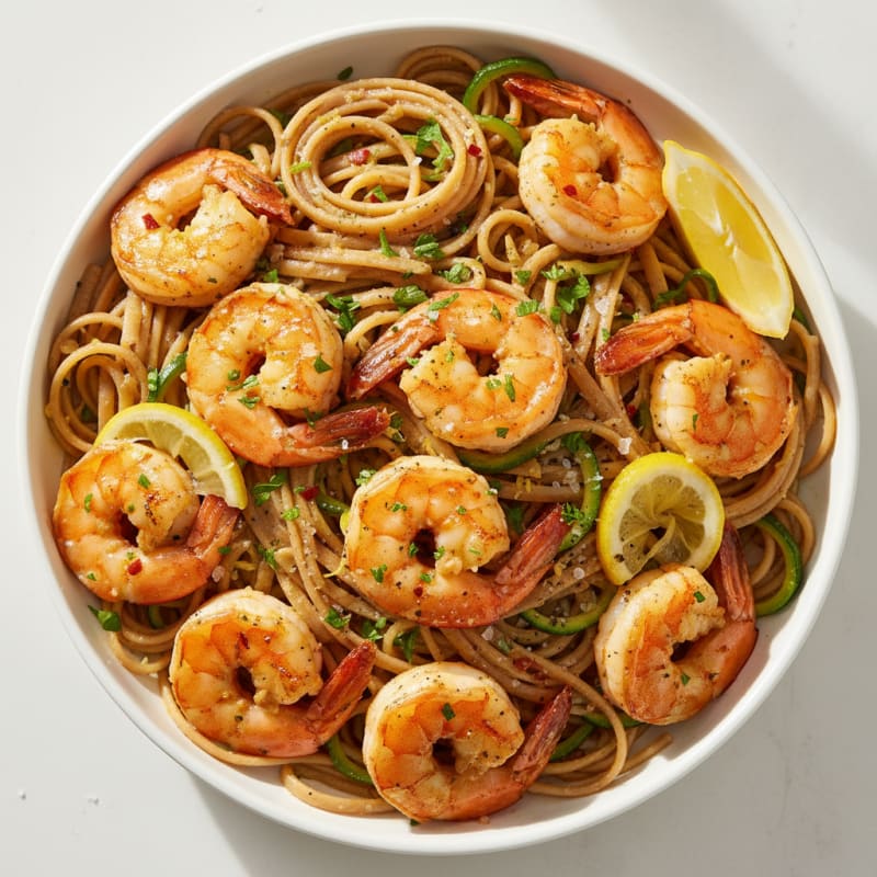 Zesty Garlic Butter Shrimp Scampi