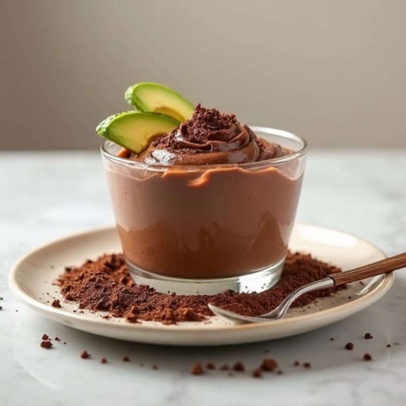 Chocolate Protein Pudding with Egg Whites