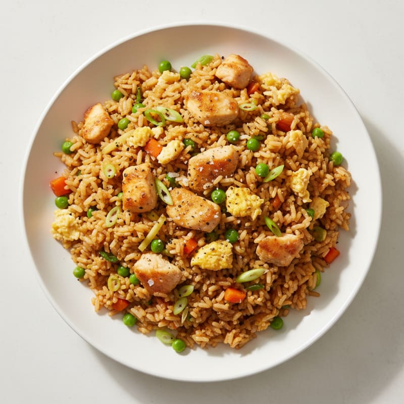 Classic Savory Fried Rice with Vegetables