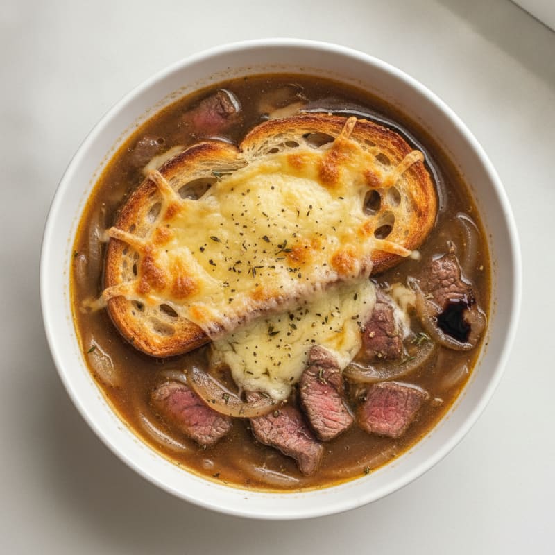 Protein-Packed French Onion Soup