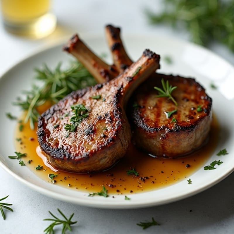 Grilled Herb Lamb Chops