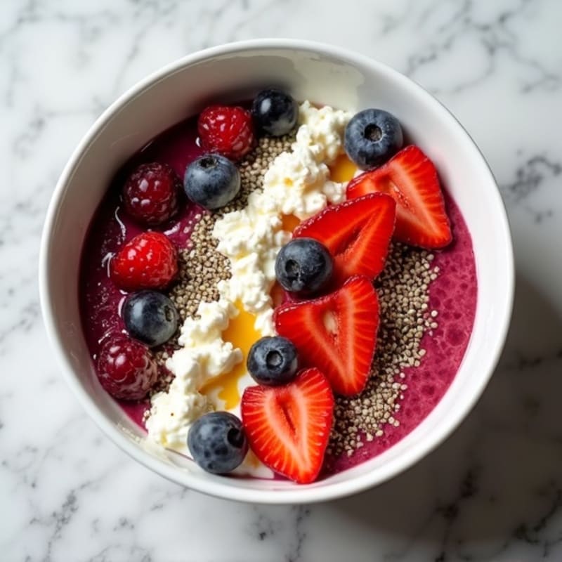 Creamy Greek Yogurt and Cottage Cheese Power Bowl