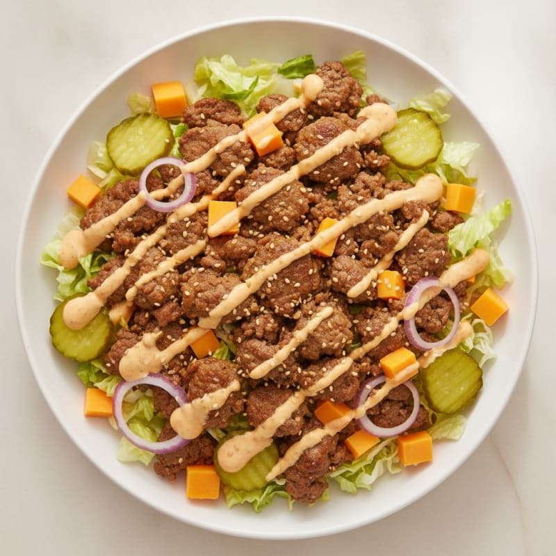Big Mac Protein Bowl