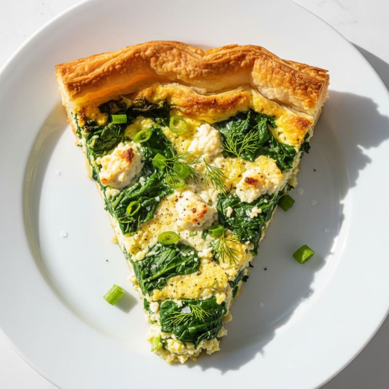 Spinach and Feta Phyllo Pie