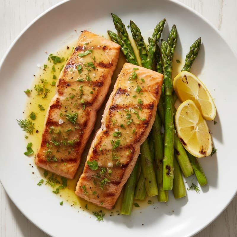 Lemon Herb Grilled Salmon