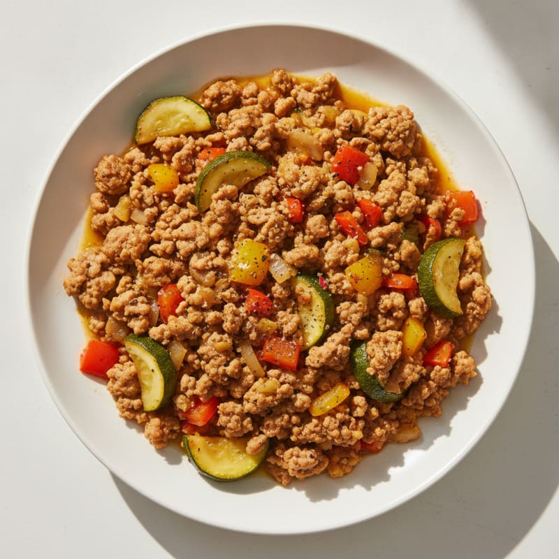 Savory Turkey & Vegetable Skillet