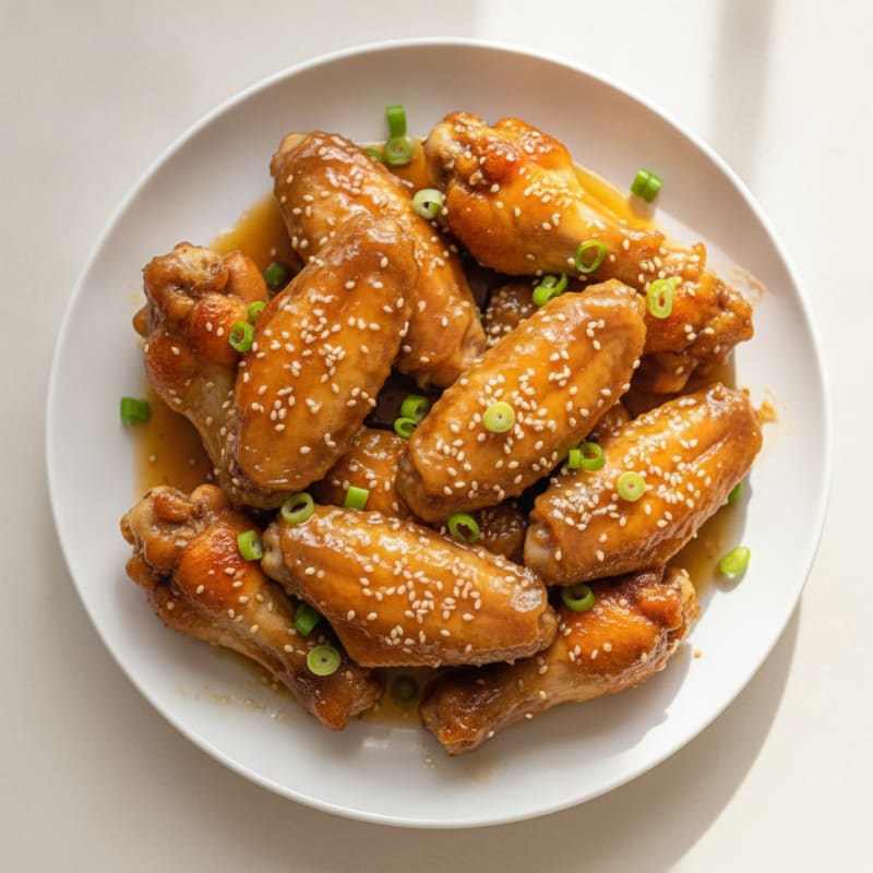 Honey-Glazed Chicken Wings