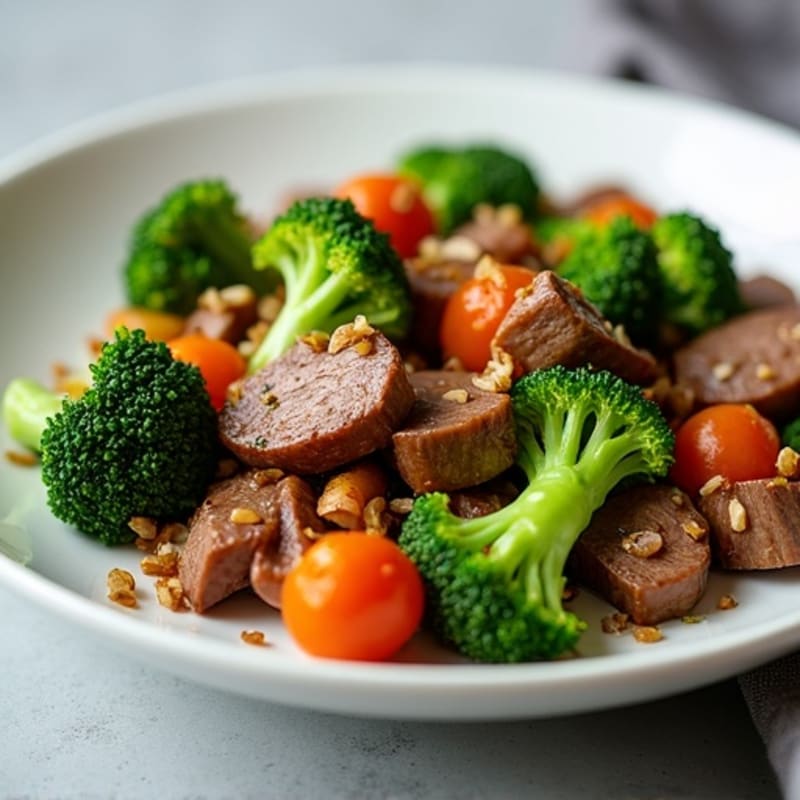 Garlic Ginger Beef and Broccoli Stir-Fry