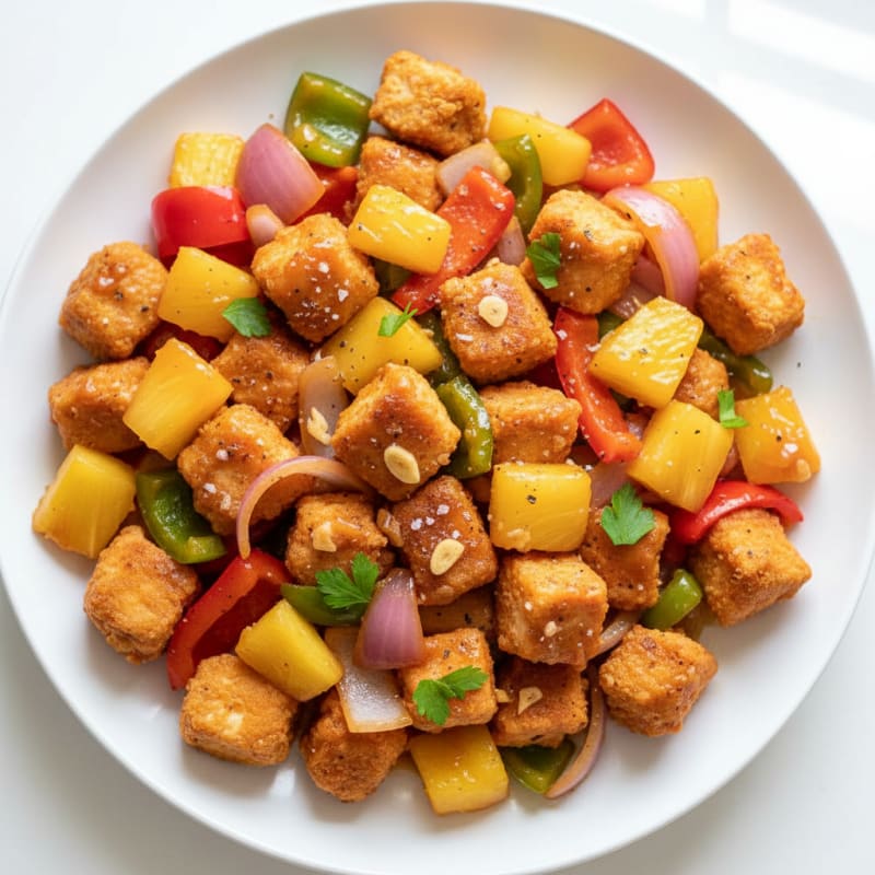 Sweet and Sour Chicken with Pineapple