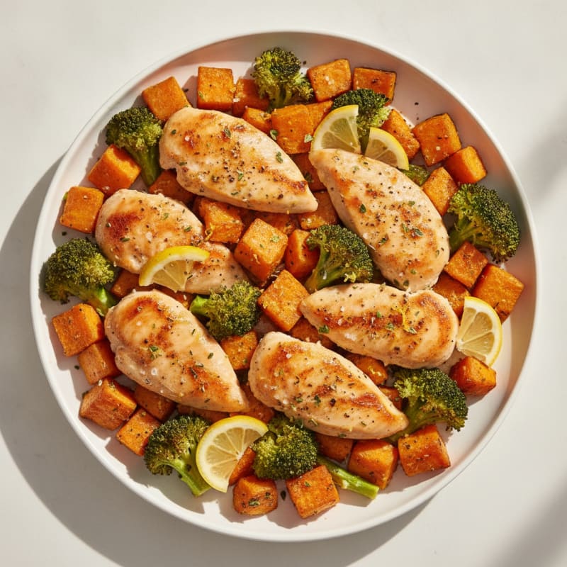 Sheet Pan Lemon Herb Chicken