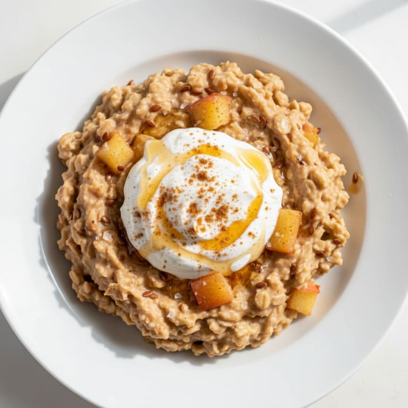 Creamy Spiced Apple Oatmeal Delight