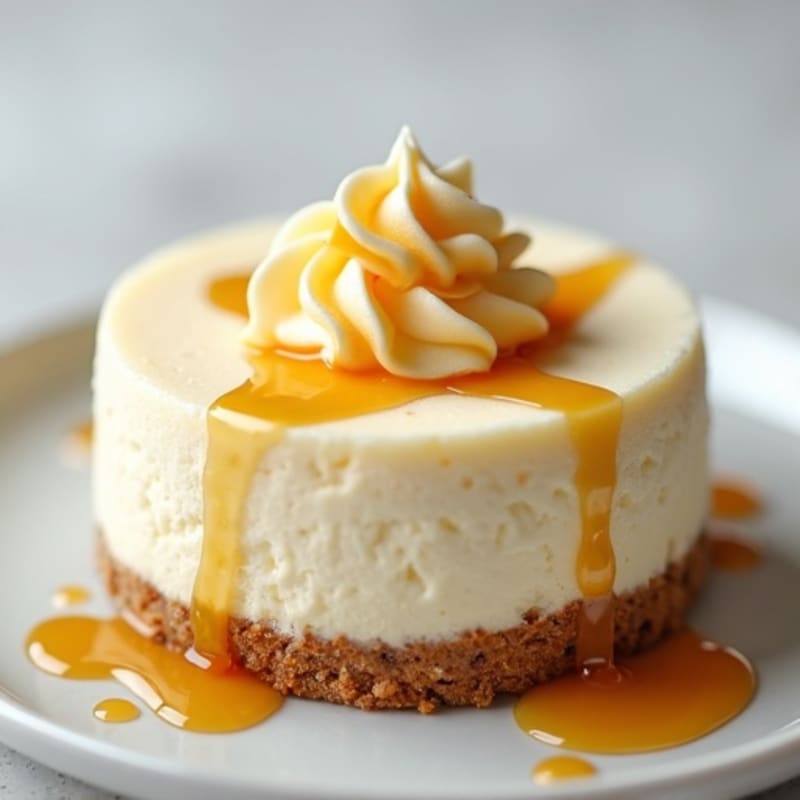Creamy Greek Yogurt Protein Cheesecake