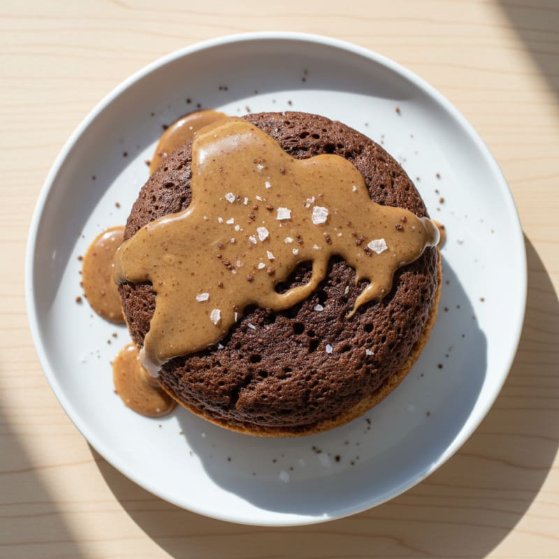 Creamy Chocolate Protein Mug Cake