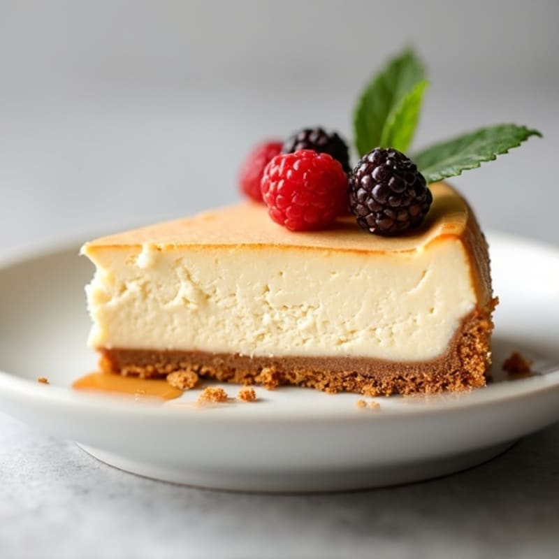 Greek Yogurt Protein Cheesecake
