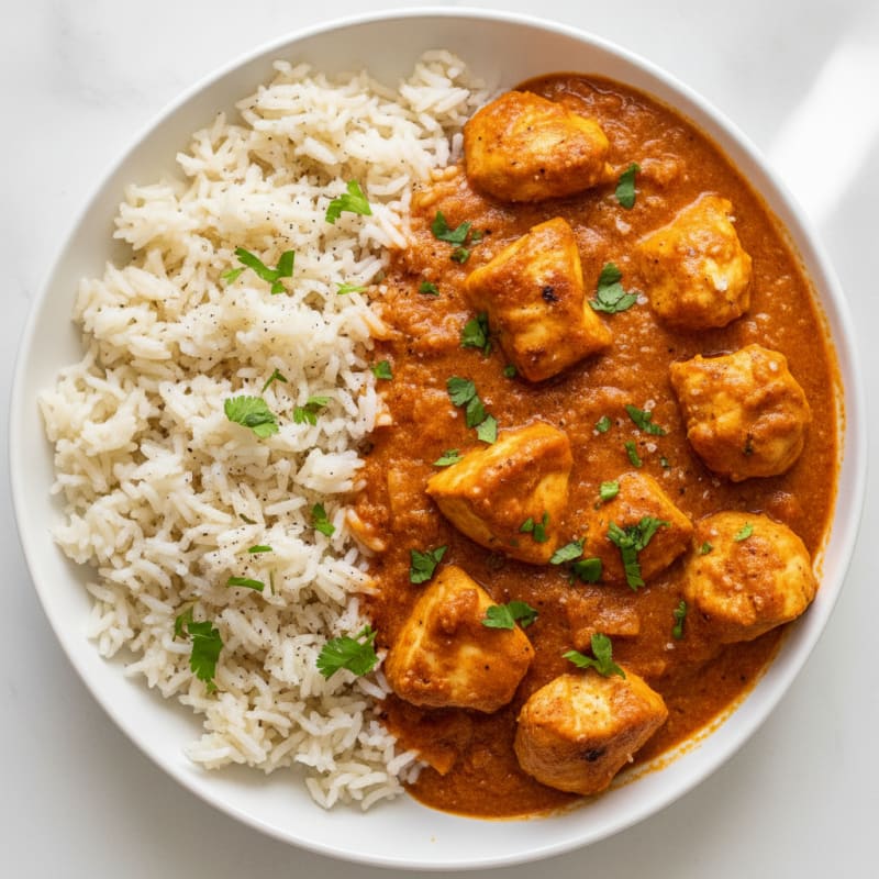 Chicken Tikka Masala with Basmati Rice