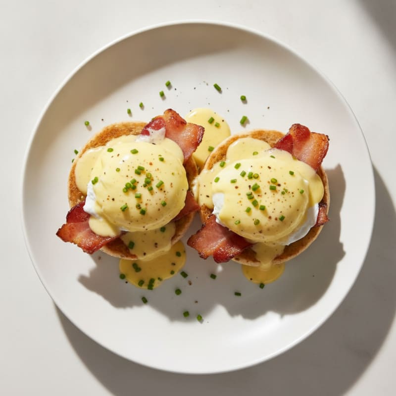 Classic Eggs Benedict with Hollandaise