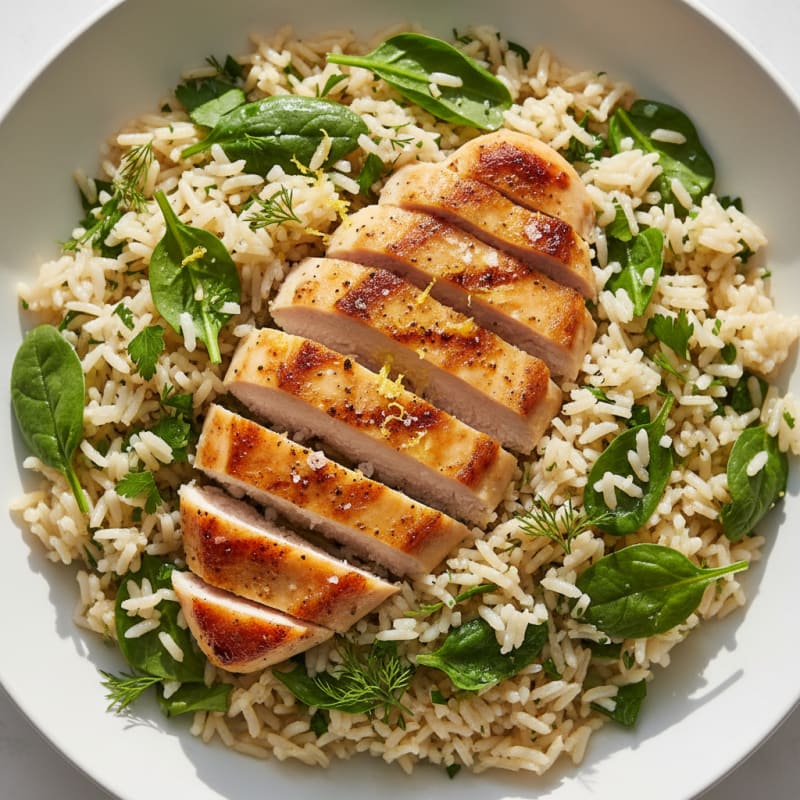 Zesty Lemon Herb Rice Pilaf