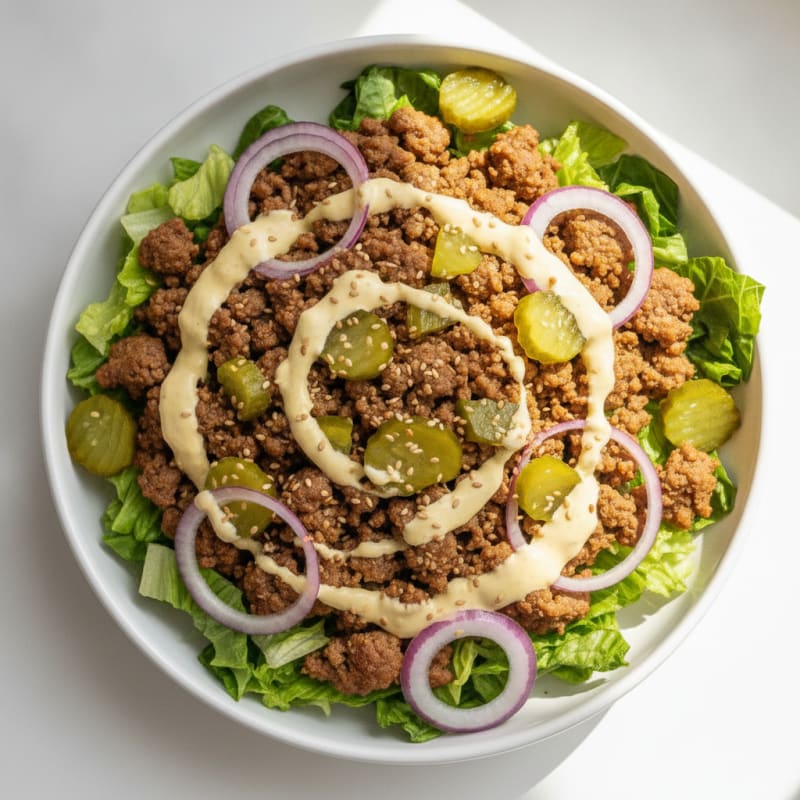 Big Mac Protein Bowl
