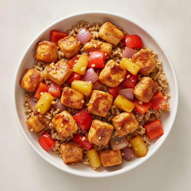 Sweet and Sour Chicken Stir-Fry