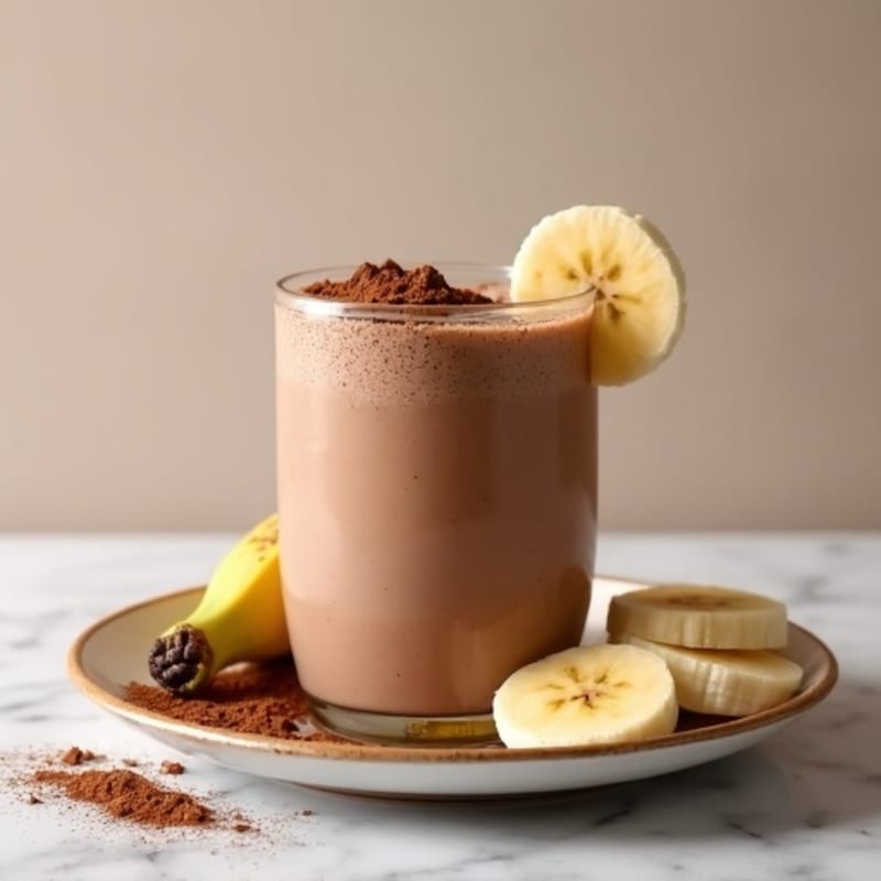Creamy Chocolate Protein Smoothie