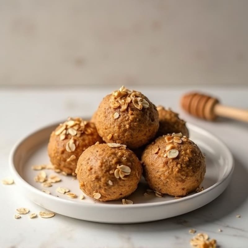 No-Bake Almond Butter Protein Bites