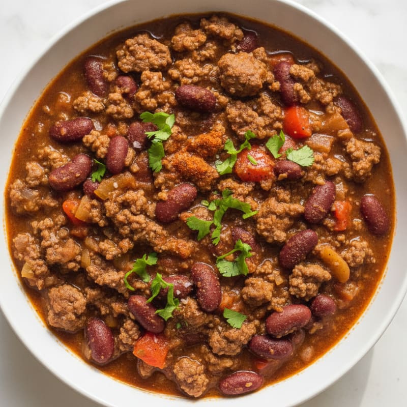 Slow Cooker Beef Chili