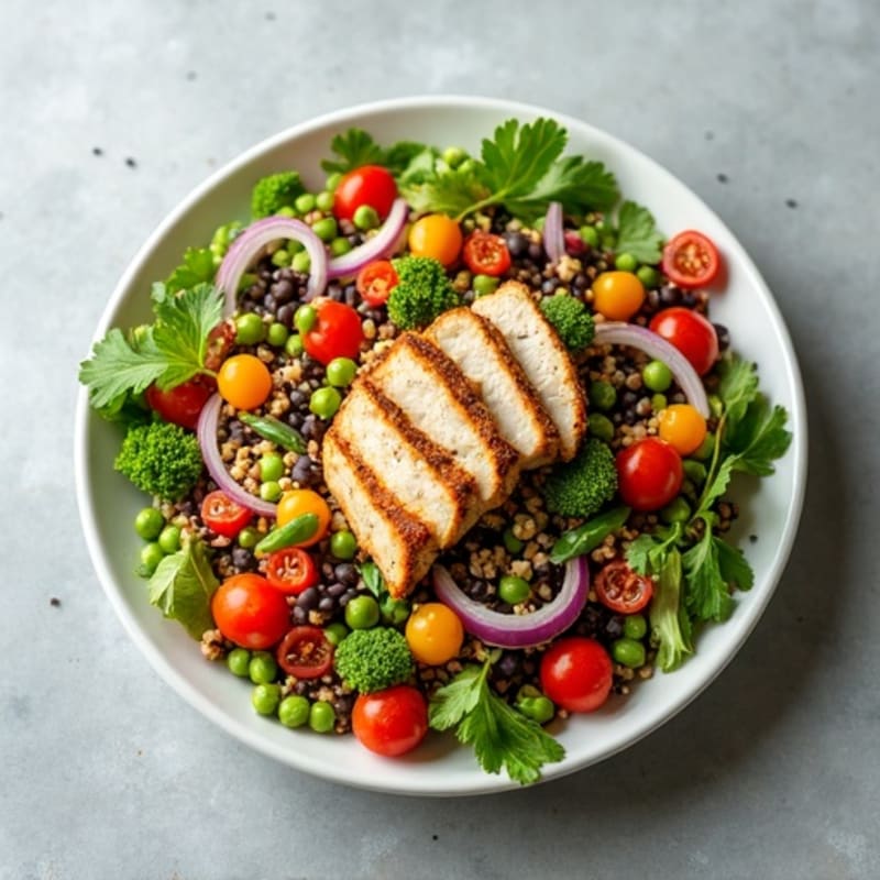 Fresh Quinoa & Black Bean Salad