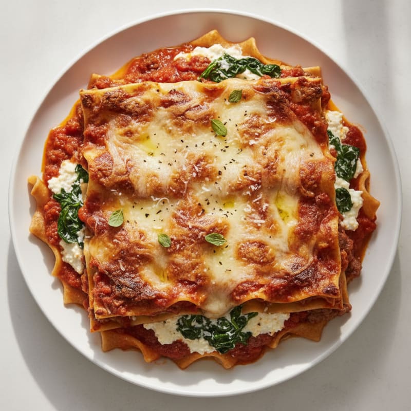 Classic Italian Beef Lasagna Bake