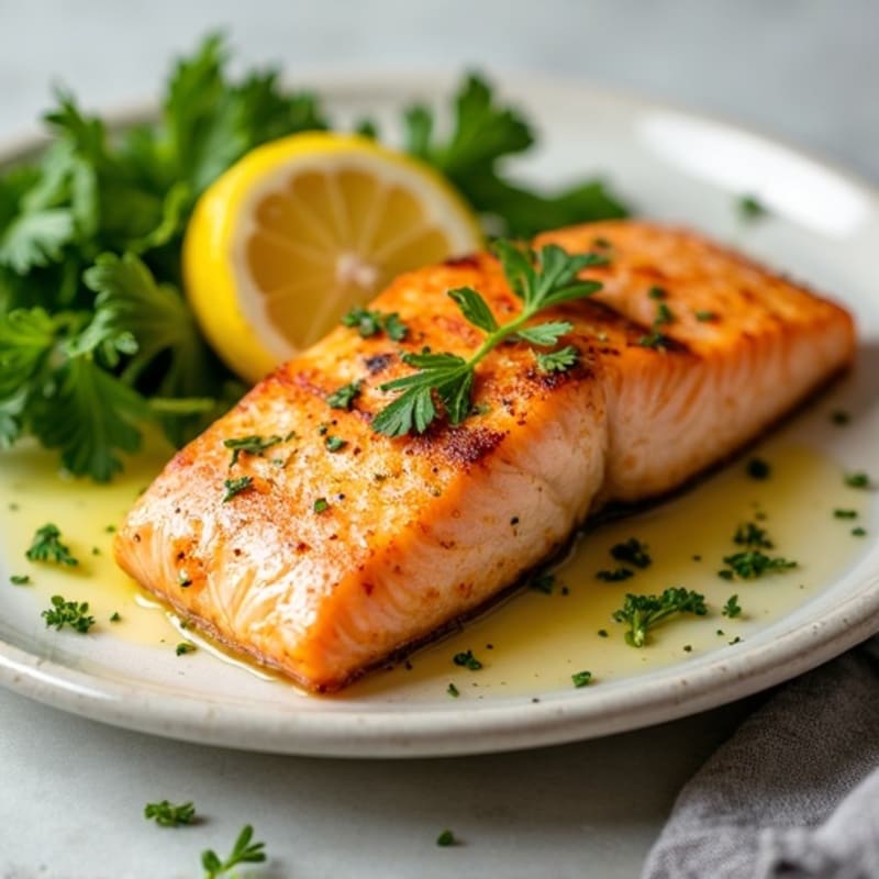 Lemon Herb Grilled Salmon